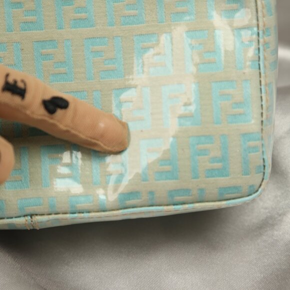 Rare FENDI Zucchino Vinyl Pochette - Picture 14 of 16